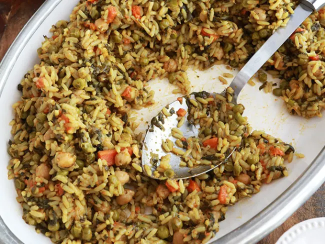 Riz au gras rouge